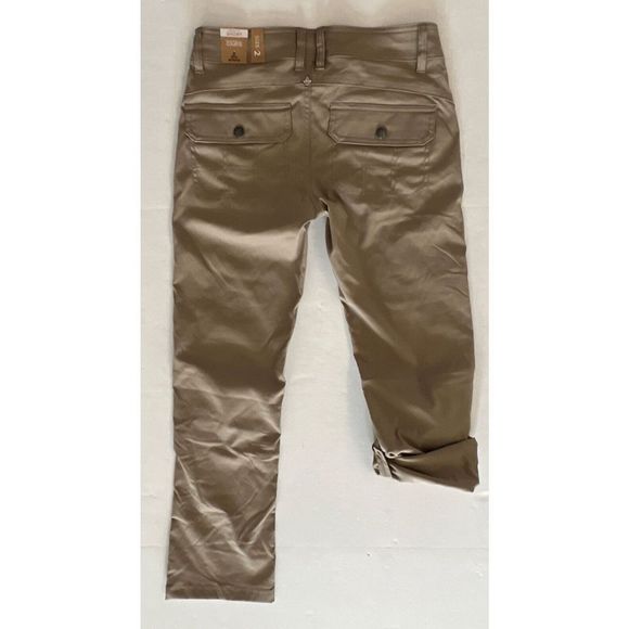 PrAna Women Sz 2 Inseam 30” Halle Pants Khaki Beige Hiking Roll Up Leg $89 - Picture 6 of 16